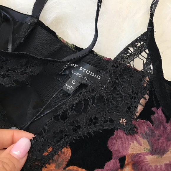 Max Studio London Faux Suede Below Knee Dress - Picture 5 of 6